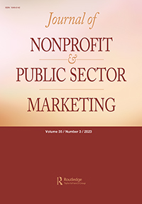 Journal Of Nonprofit & Public Sector Marketing