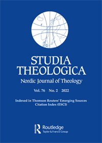 Studia Theologica-nordic Journal Of Theology