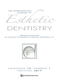 International Journal Of Esthetic Dentistry