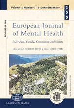 European Journal Of Mental Health