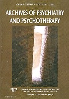 Archives Of Psychiatry And Psychotherapy