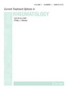 Current Treatment Options In Rheumatology