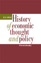 History Of Economic Thought And Policy