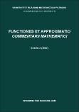 Functiones Et Approximatio Commentarii Mathematici