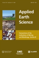 Applied Earth Science-transactions Of The Institutions Of Mining And Metallurgy