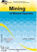 Mining Of Mineral Deposits