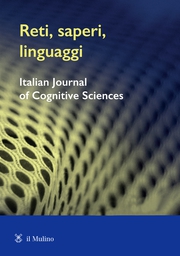 Reti Saperi Linguaggi-italian Journal Of Cognitive Sciences