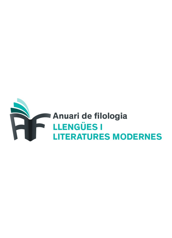 Anuari De Filologia-llengues I Literaturas Modernas